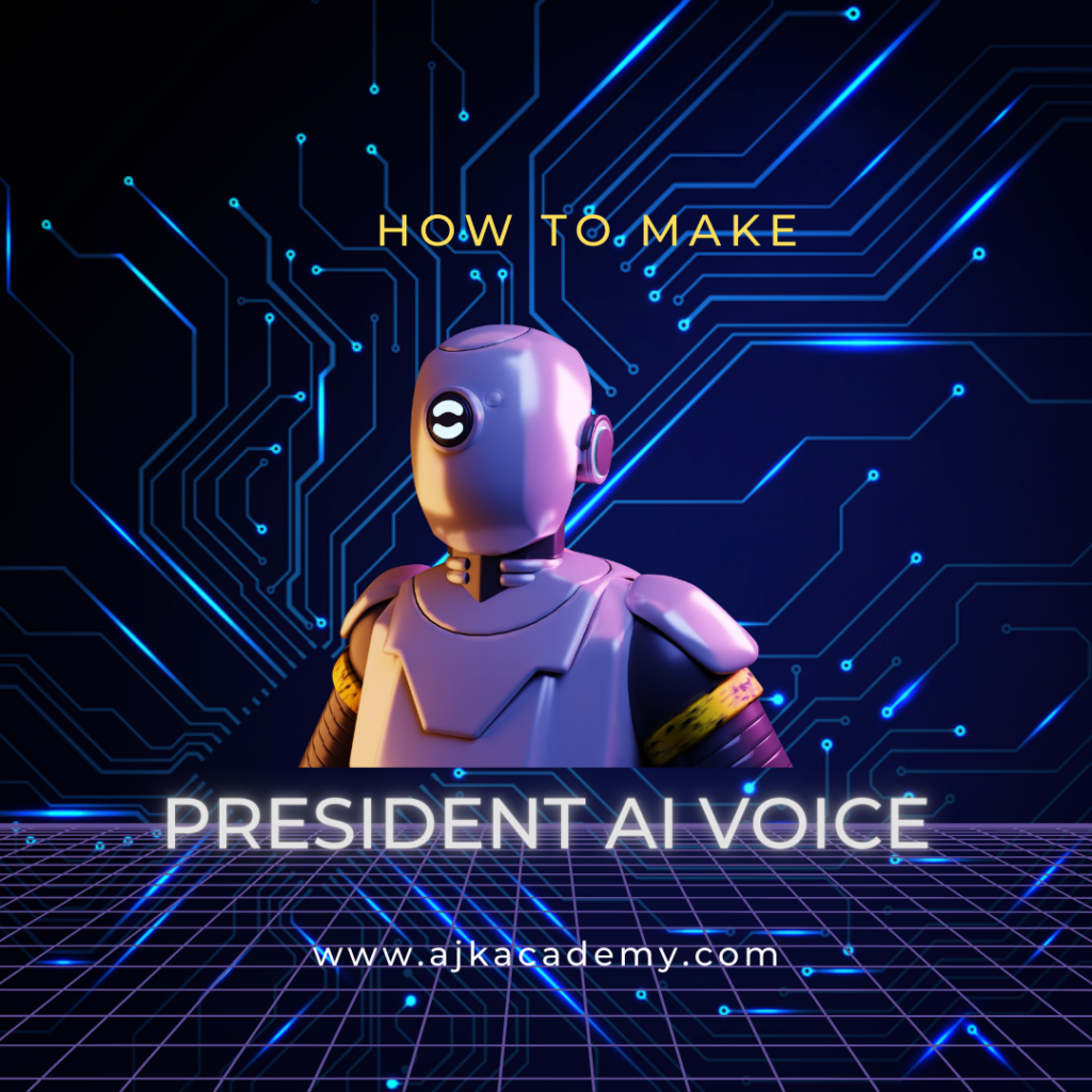 how to make president ai voice